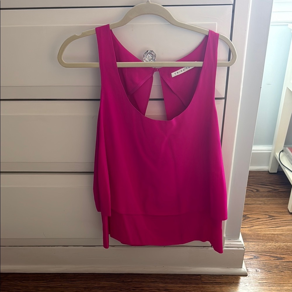 Pink Sleeveless Top